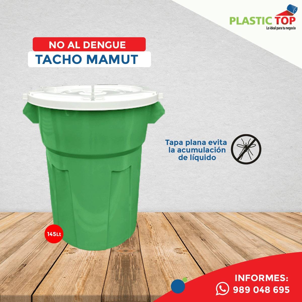 Tacho plástico Mamut